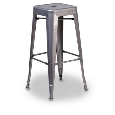 Steel Counter Stool with Steel Frame