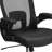 Hercules Hound Big & Tall LeatherSoft Swivel Office Chair with Flip-Up Arms
