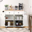 Nikayia 43.3"W Solid Wood Kitchen Island with Drop Leaf-74907348