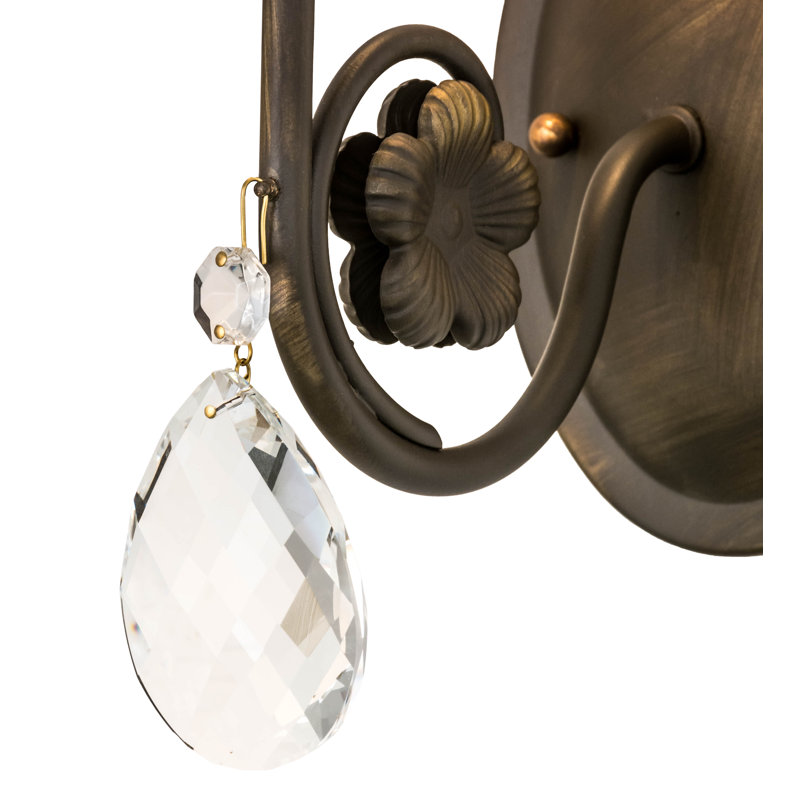 Lampe murale bougie 1 lumières Nordman