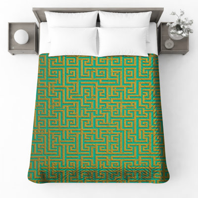 Couvre-lit matelassé Intricate Maze
