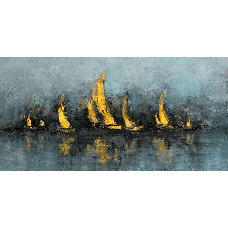 Set sail - 15.75"x31.50" Desk mat