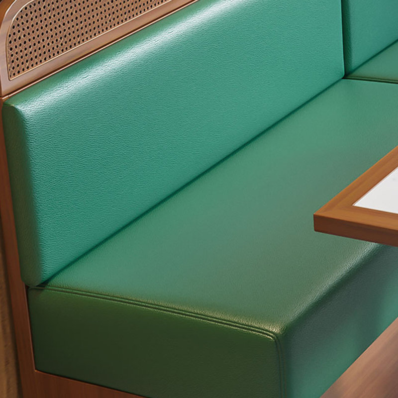 Banc rembourré en similicuir haut de gamme