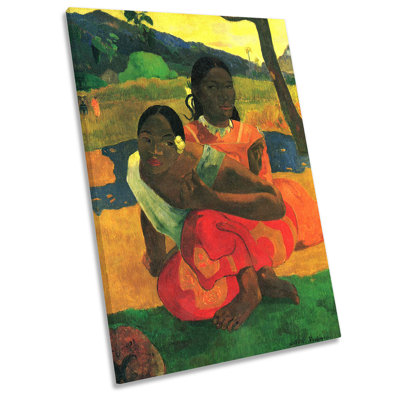 X7433 Nafeaffaa Ipolpo Picture by Paul Gauguin - Wrapped Canvas Painting