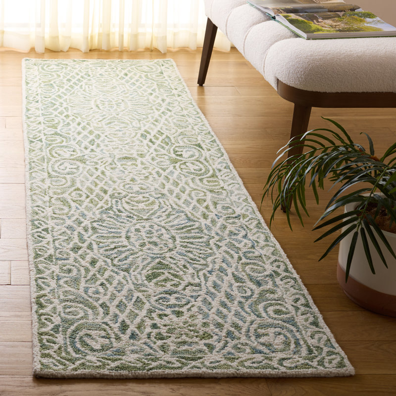 Metro 953 Hand Tufted 80% Wool; 20% Cotton Oriental Rug, Runner 2'3" x 8'