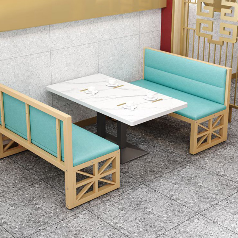 Banc de salle à manger élégant et simple pour deux