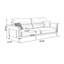 Causeuse-coussin standard en cuir véritable noir-1834836902-1834836909