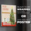 Collection de bas de Noël B - Impression sur toile seulement - NON CADRE