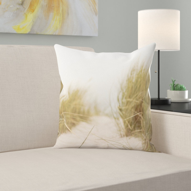 Coussin décoratif sable