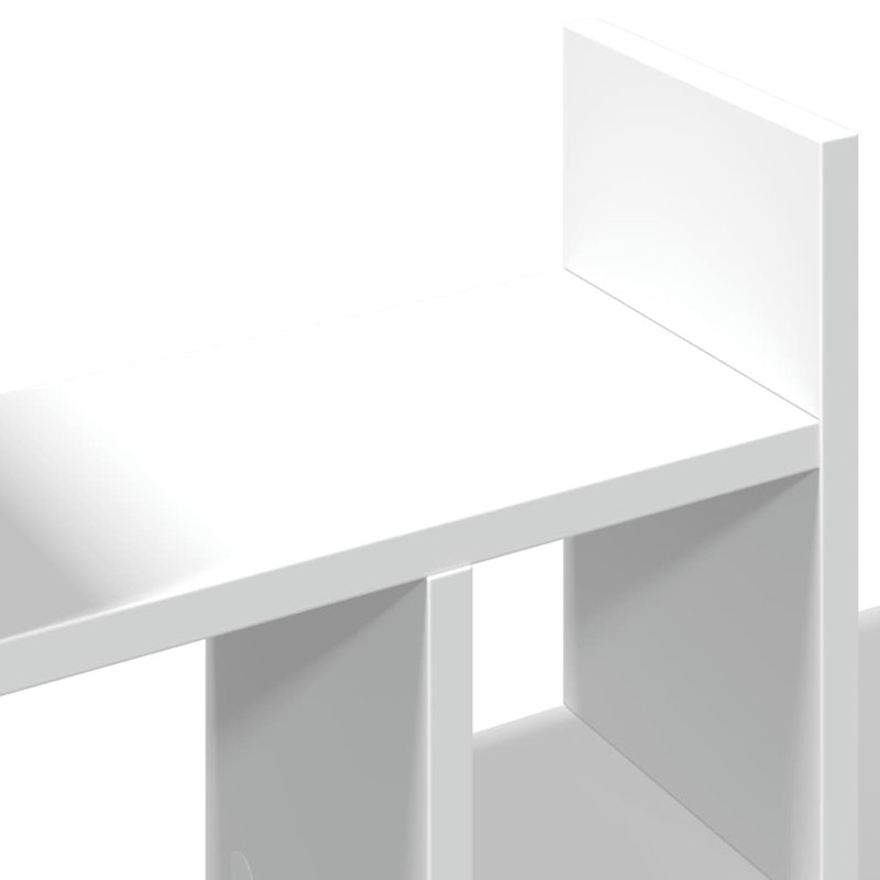 Desk Organiser 34.5X15.5X35.5 Cm Engineered Wood, White