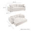 Commix Down Filled Overstuffed Sleeper Sofa In Pure White-105697914