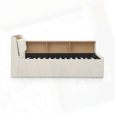 Velvet Upholstered DayBed Twin Size