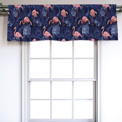 Sateen Ruffled Window Valance