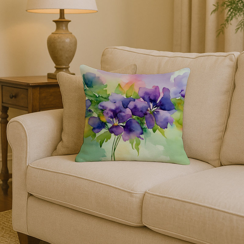 Coussin New Jersey, Carré 14 po