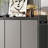 Grey + dark grey Aluminium alloy Shoe Storage
