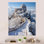 Grande muraille de Chine paysage d'hiver I - Art mural en métal au Japon
