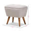 Repose-pieds capitonné standard 19,29 po Karlisha-861497212