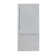 36 in. width 19.8 cu ft. Built-In Bottom Freezer Refrigerator in Custom Panel Ready, Counter Depth