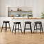 Tabouret de bar en bois massif Danel-877360256-927250379