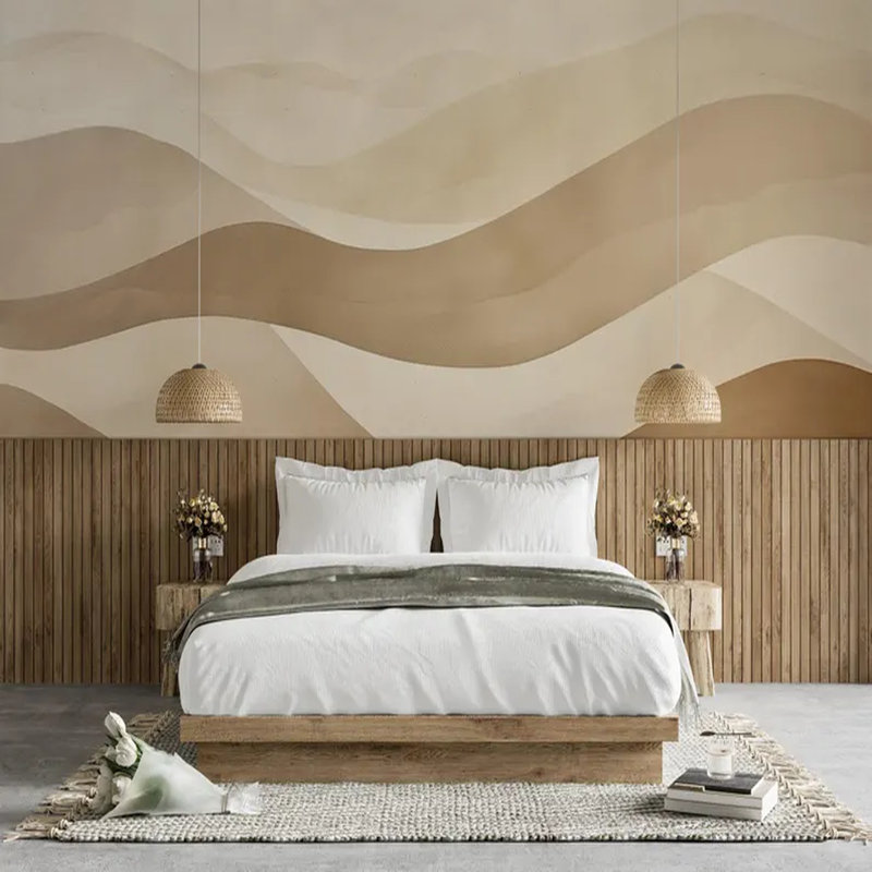 Murale Minimal Desert Harmony, 96" L x 108" W