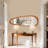 Asymmetrical Wood Framed Accent Wall Mirror-1416182758-1432366063