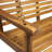 Porch Swing Made From Strong Wood, 49.50”W X 26.37”D 21.82”H, 800Lb Capacity, Slatted Back And Seat, Assembly Required Outdoor Of Wood In Color, Design,