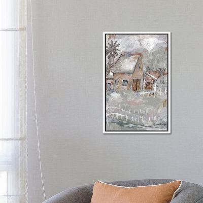 House 1 Piece Painting on Canvas