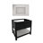 Solace 30.5" Single Bathroom Vanity Set-49381150-49381149-49377430