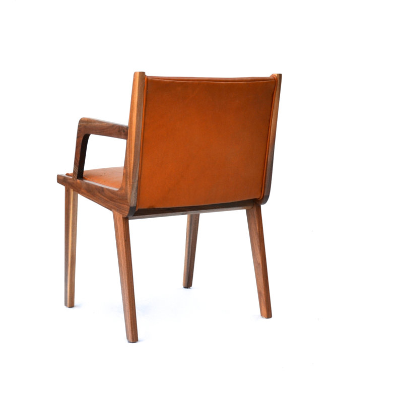 Rasucci Leather Arm Chair
