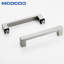 Poignée de porte de douche carrée 6 po - Plaque de tirage en acier inoxydable à double face pour verre épais de 1/4 po à 1/2 po-117169055-117169051
