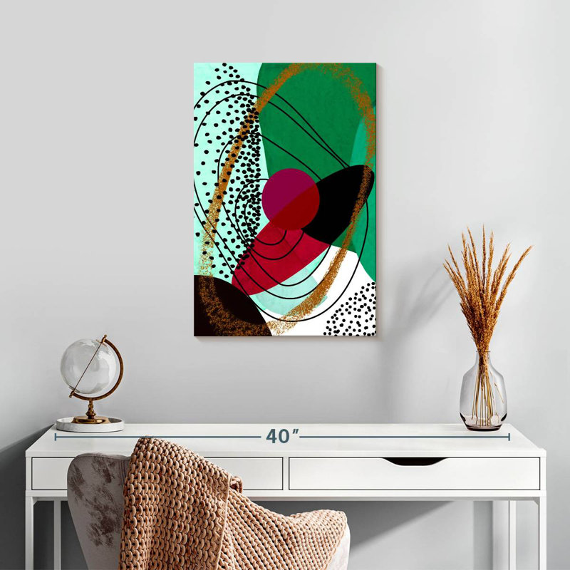 Deco Lollipop, 24" H x 16" W