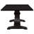 Caswell Rectangular 86-inch Dining Table Rustic Espresso