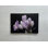 Reproduction d'art sur toile imprimée: élégant décor botanique dans des teintes de crocus mauves, toile tendue 1P