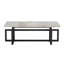 Pilar Leather Tufted Bench