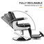 Fauteuil de massage en faux cuir