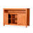 Colaluca Rectangular Eucalyptus Outdoor Buffet & Console Table-1814269853