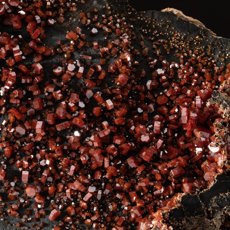 Genuine Vanadinite Crystal Cluster