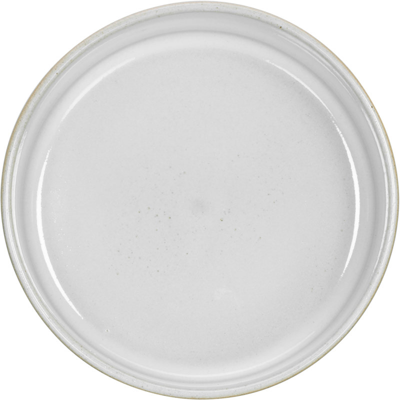 Creatable, 21661, Futuro White Sand Series, 4-Piece Crockery Set, Stoneware Pasta Bowl, White