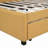 Full Size Upholstered Daybed with 2 Storage Drawers Sofa Bed Frame No Box Spring Needed, Linen Fabric-1232816441