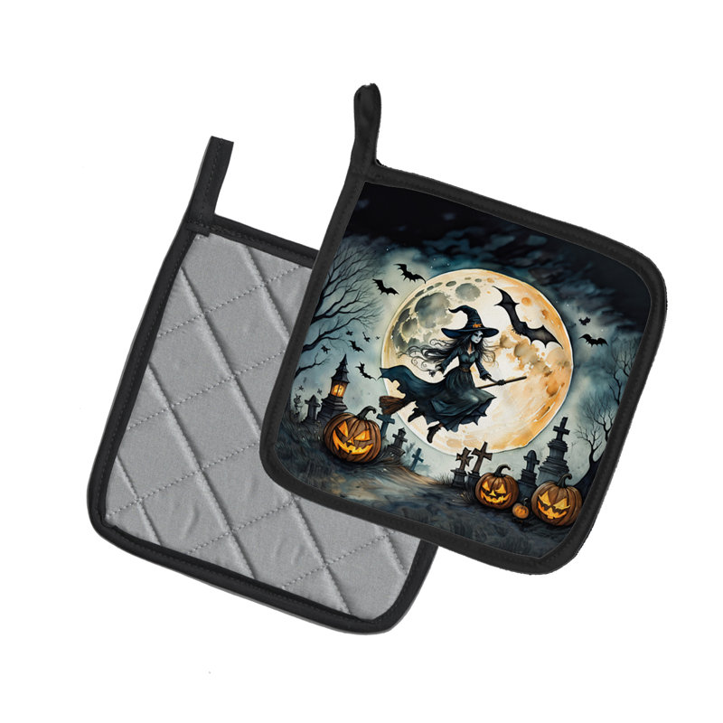 Paire de poignées volantes Halloween Spooky