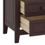 Table de chevet 2 tiroirs Mid Century-129045528