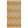 Tapis beige / doré Kelston