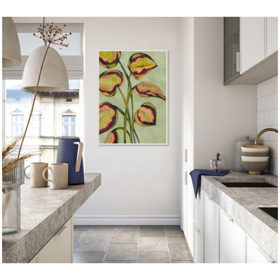 «Vibrant Foliage» par Nikita Jariwala, reproduction d'art sur toile encadrée