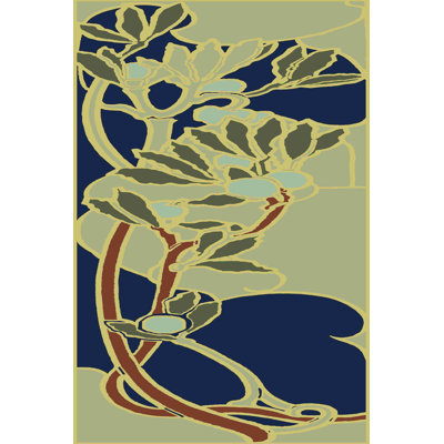 Nouveau panneau floral I