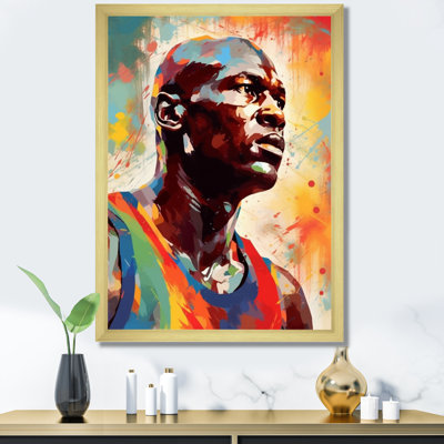 Basketball Portrait I - impressions sur toile de sport