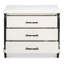 Elegance 3 - Drawer Solid Wood Nightstand