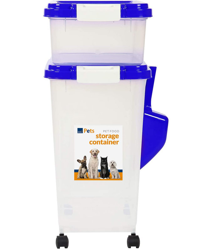 Taylor Food Storage Container, Blue/White/Transparent