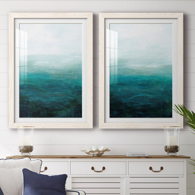 " Drifting Sea I " 2 - Pieces