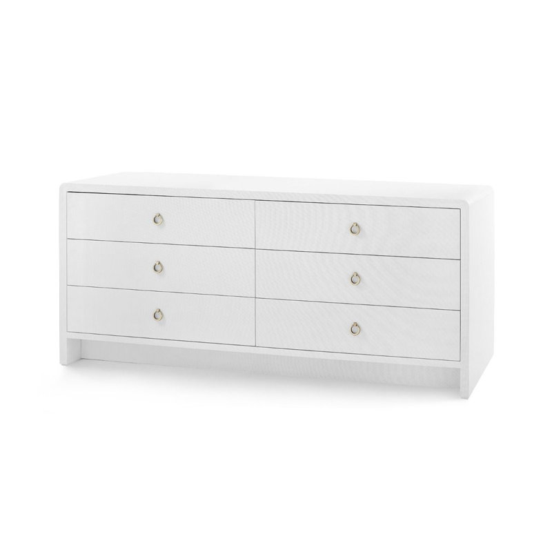 Bryant 6 - Drawer Dresser, White