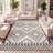 Amir Moroccan Beni Souk Cream/Black Rug-884778513
